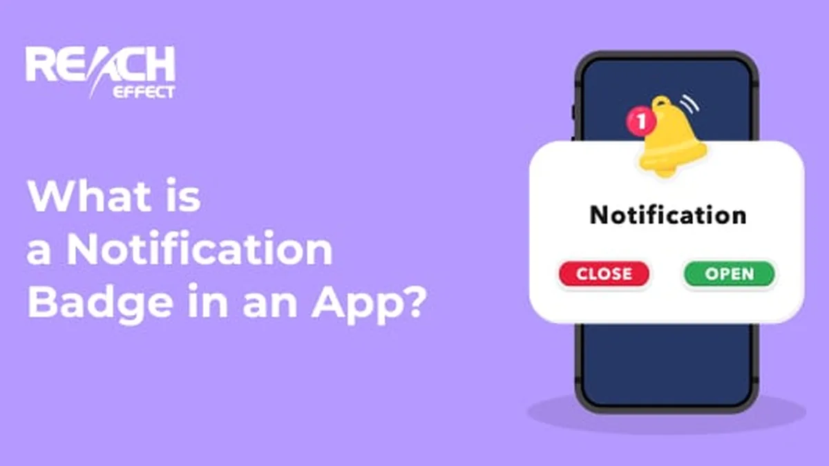 What is a Notification Badge in an App?