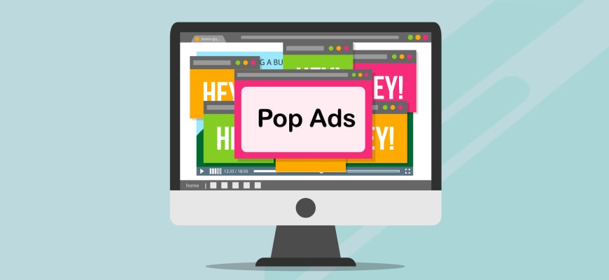 decorative image about types of Pop Ads