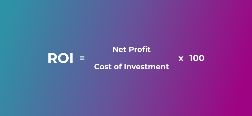 ROI formula