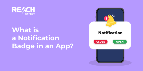 What is a Notification Badge in an App?