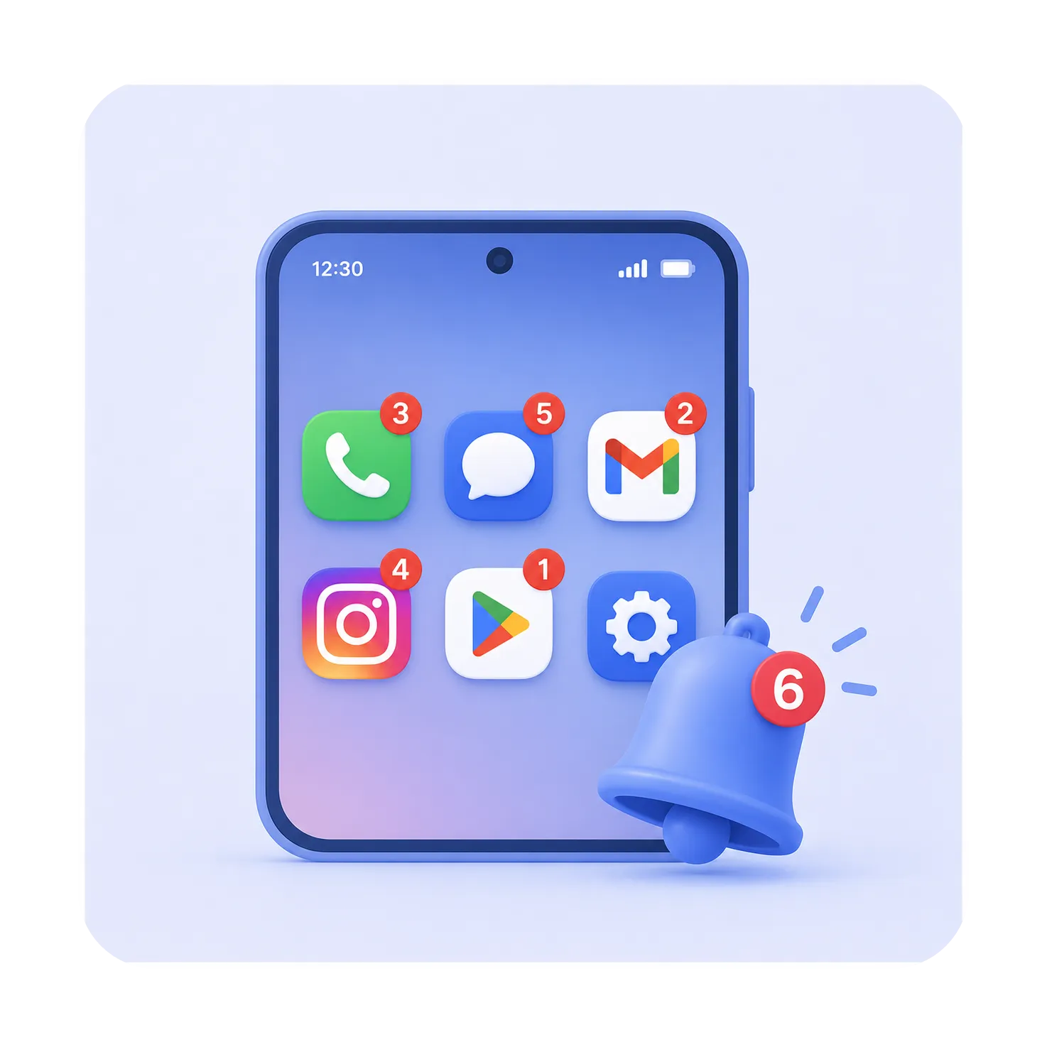 notification badges examples