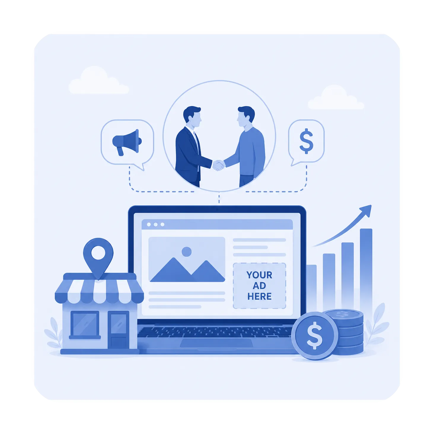 business sell ad space