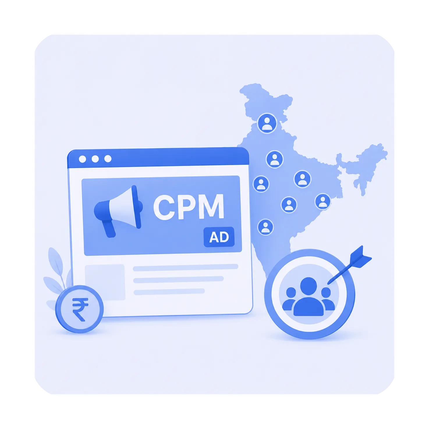 CPM Advertising in India example