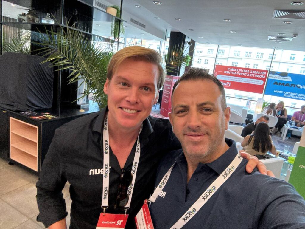 Pictures of our team at affiliate conference