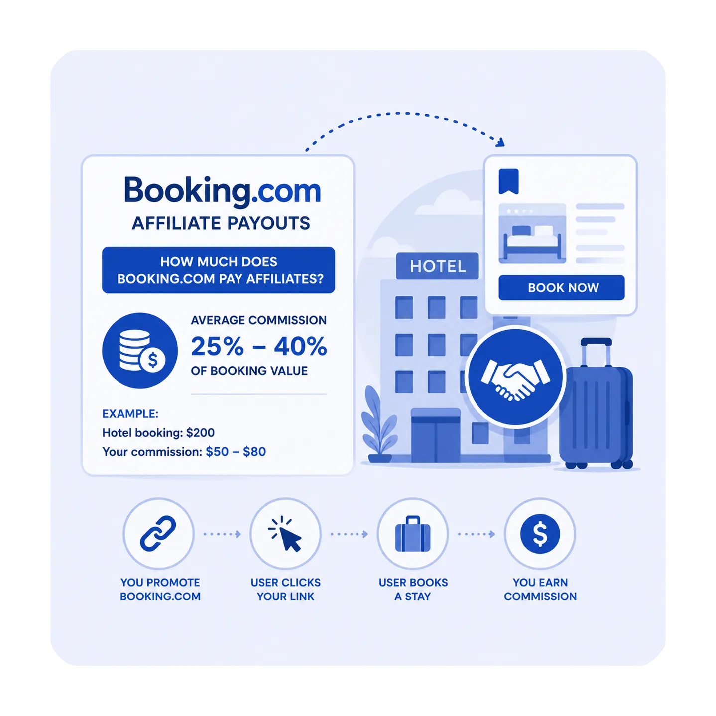 Booking affiliate program