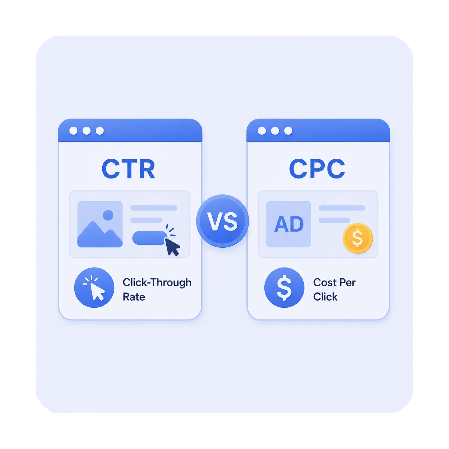 CTR vs CPC examples