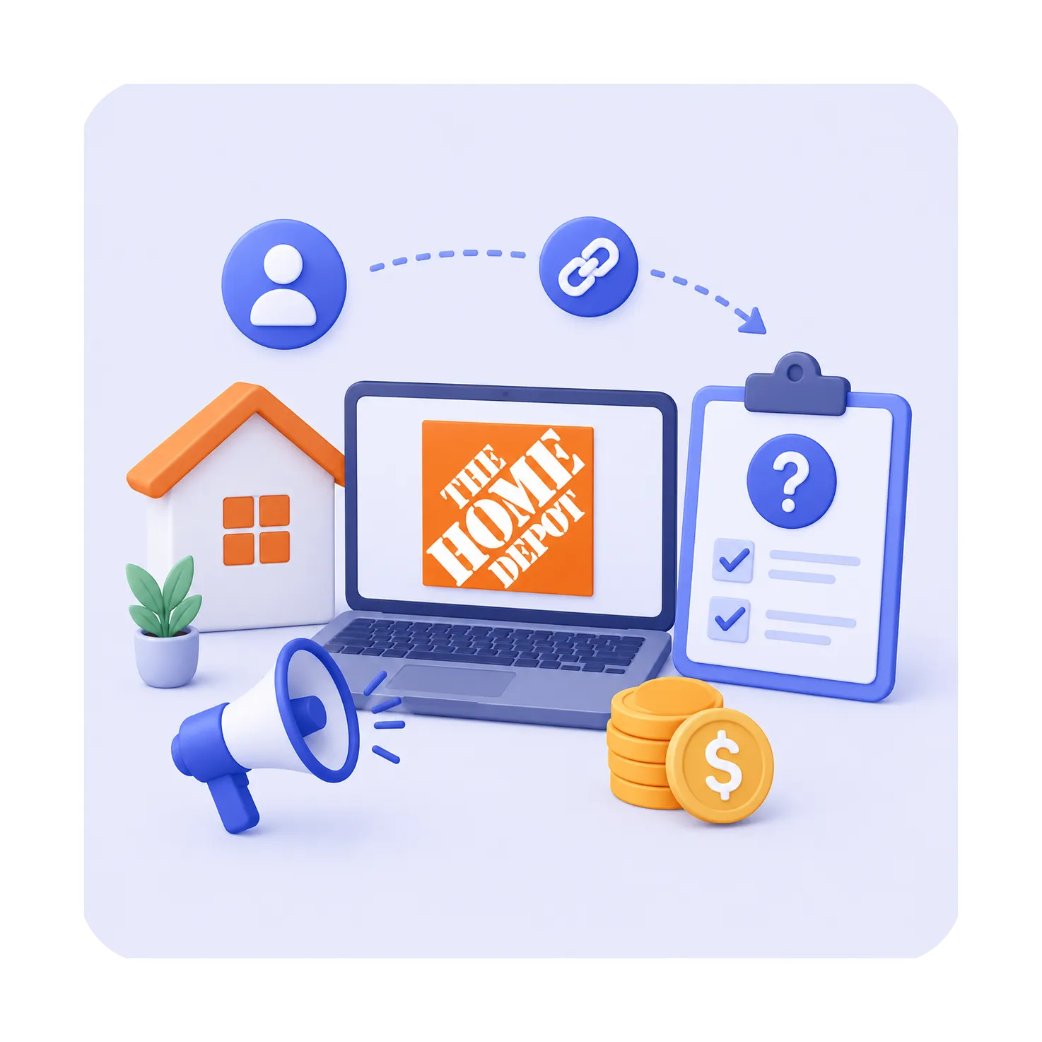 home depot affiliate program example