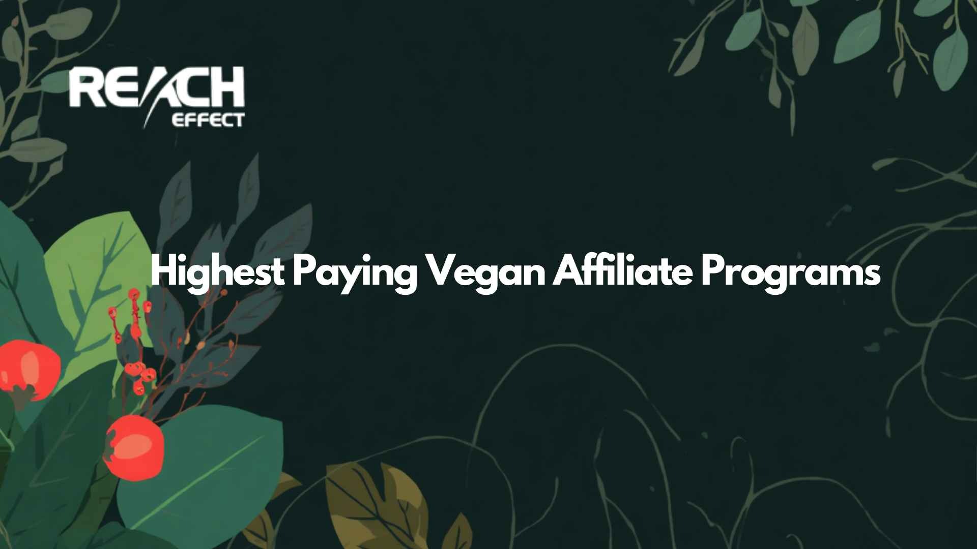 Vegan affiliate