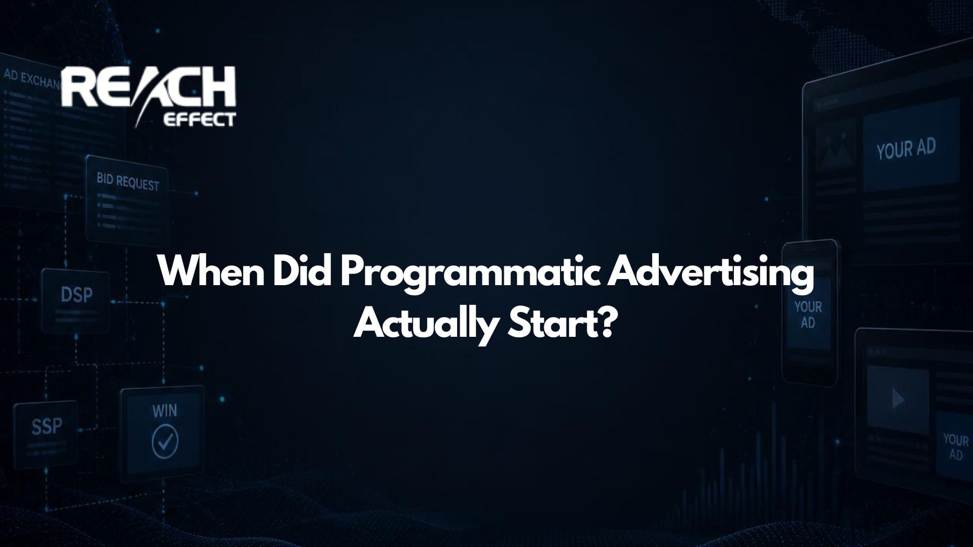 Programmatic advertising starting date