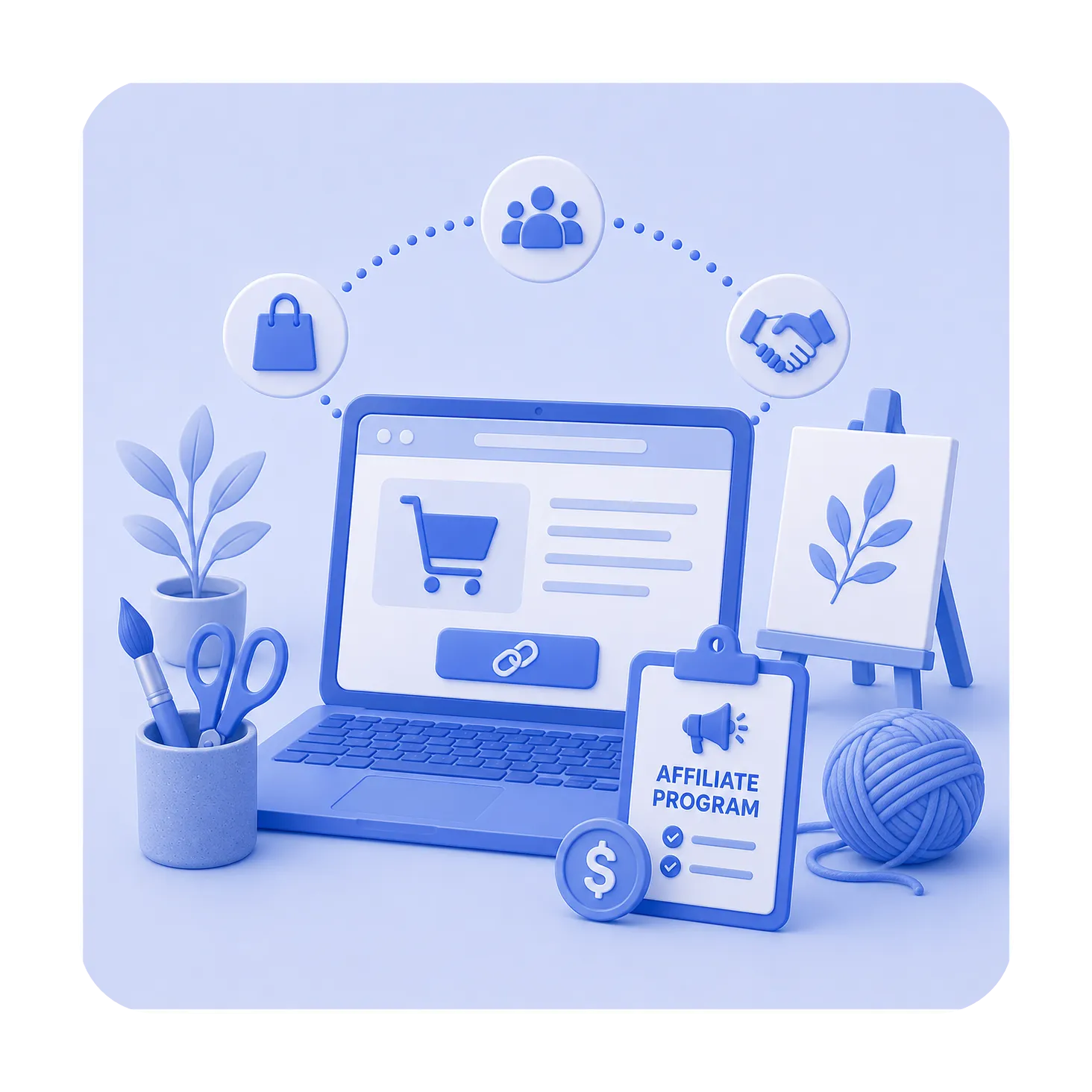 Affiliate program background image