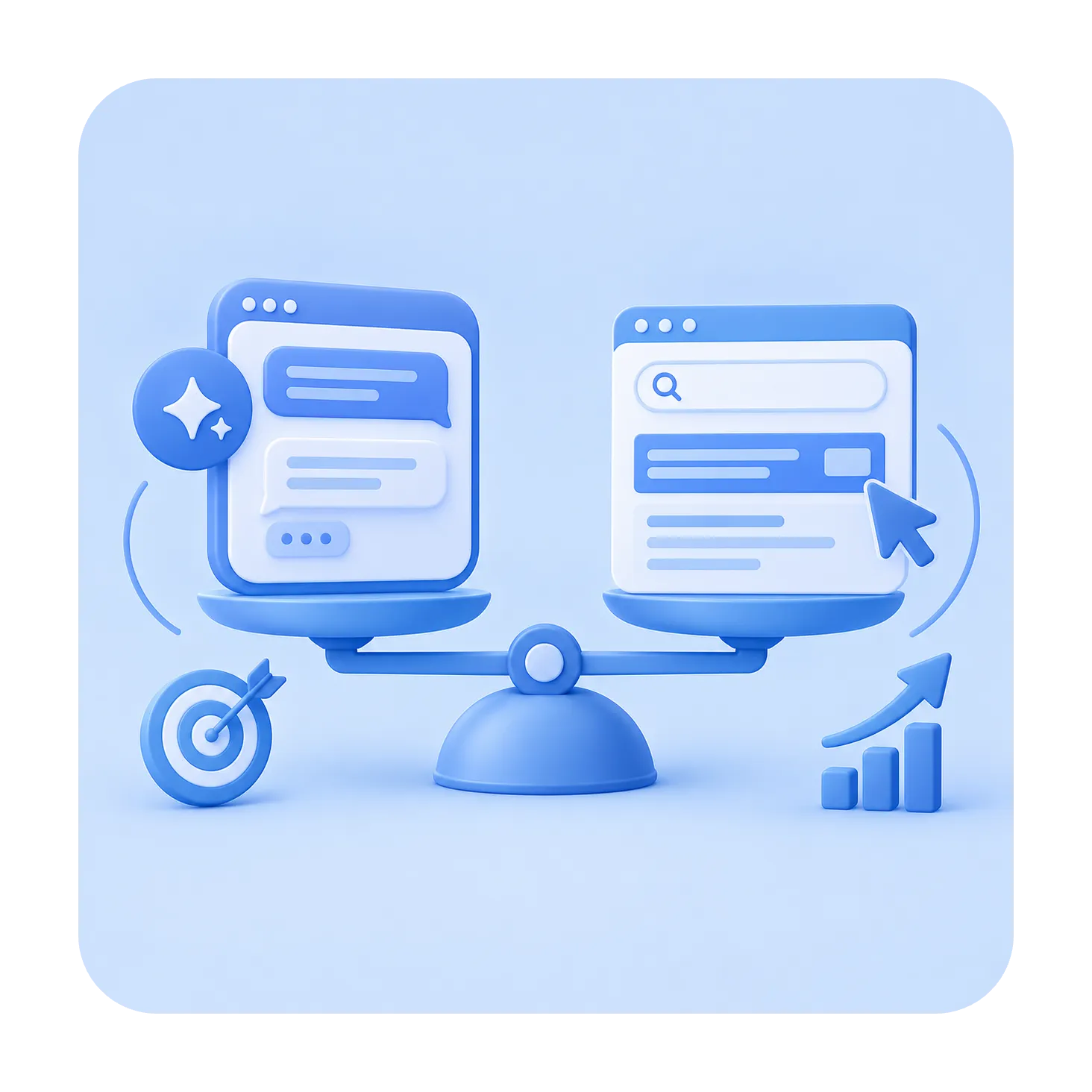 chatgpt and search advertising background image