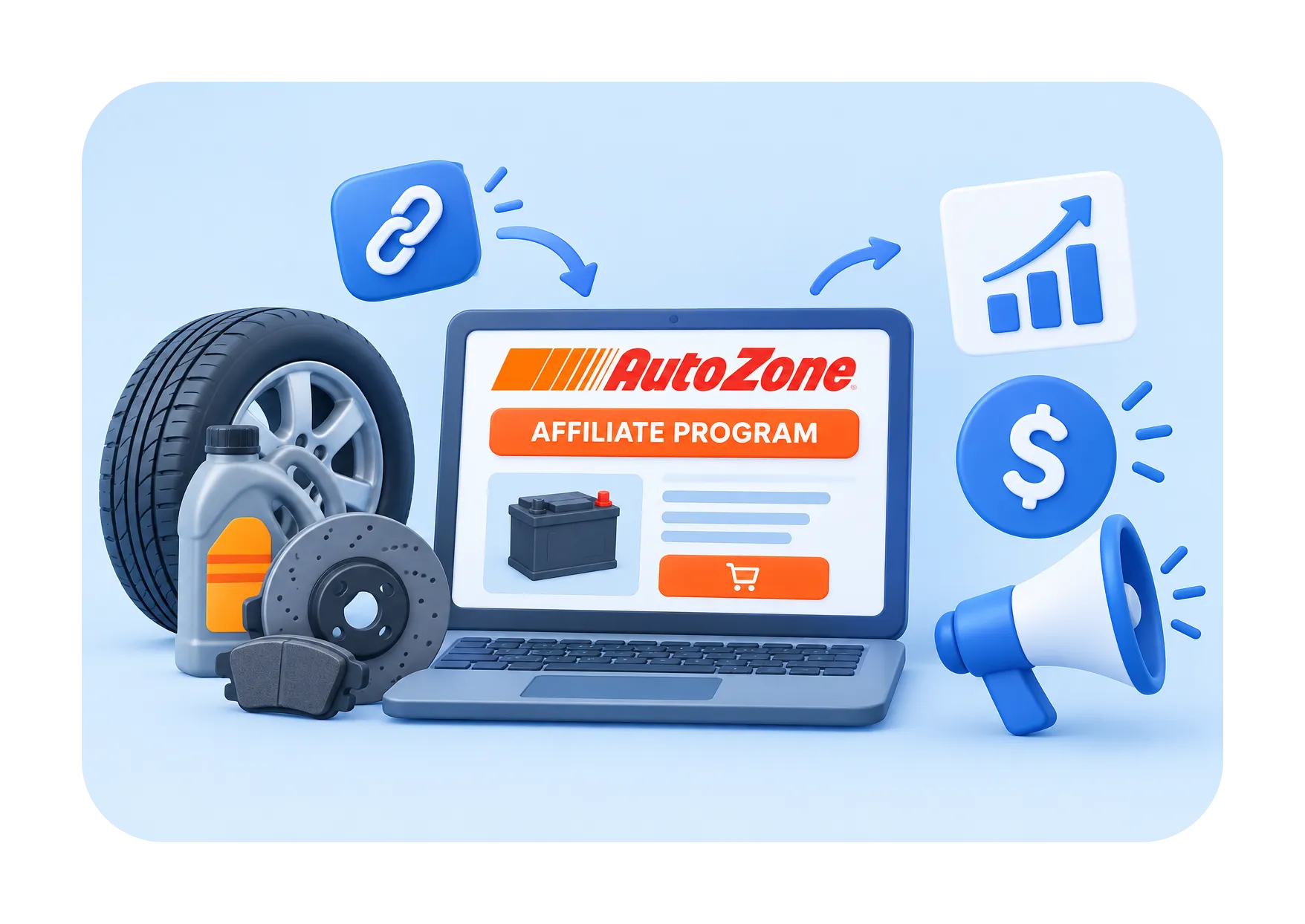 Autozone affiliate program background image